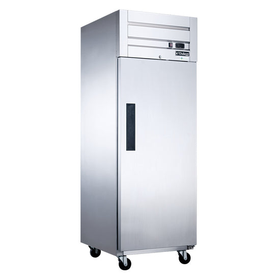 D28AF Commercial Single Door Top Mount Freezer in Stainless Steel