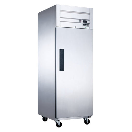 D28AF Commercial Single Door Top Mount Freezer in Stainless Steel