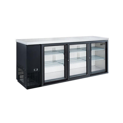 DBB72-S3 3 Door Bar and Beverage Cooler (Sliding Doors)
