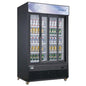 DSM-32SR Commercial Glass Sliding 2-Door Merchandiser Refrigerator