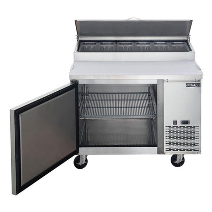 DPP44-6-S1 Commercial Single Door Pizza Prep Table Refrigerato
