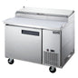 DPP44-6-S1 Commercial Single Door Pizza Prep Table Refrigerato