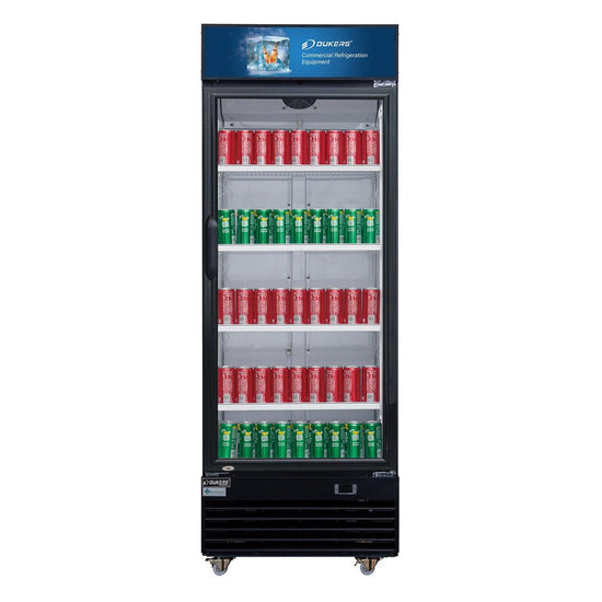 DSM-15R Commercial Single Glass Swing Door Merchandiser Refrigerator